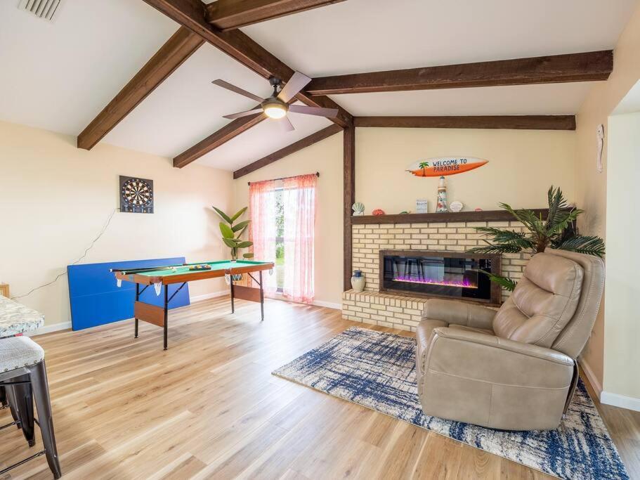 Englewood, Manasota Keys - 2 Bedroom Luxury Villa, Pool, Game Room, 6 Min To Beaches Next To Canal Exteriör bild