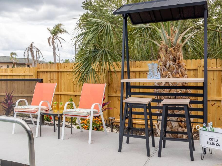 Englewood, Manasota Keys - 2 Bedroom Luxury Villa, Pool, Game Room, 6 Min To Beaches Next To Canal Exteriör bild